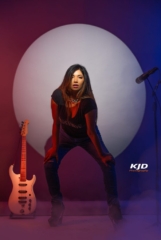 Smoking hot rock star